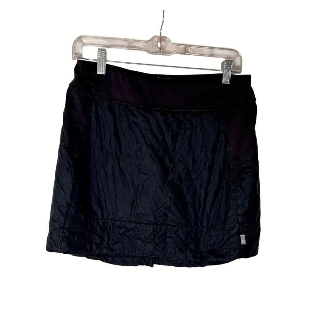 Mountain Hardwear Womens Black Trekkin Insulated Mini Skirt Size Medium